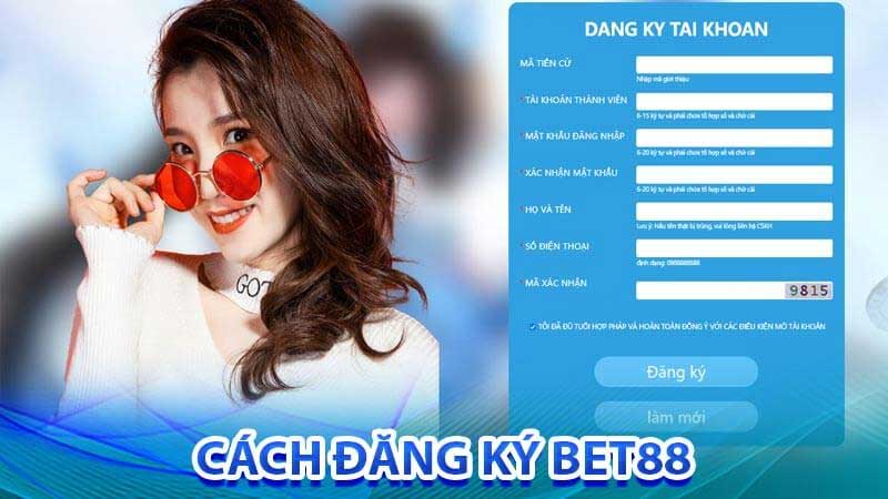 Lưu ý khi đăng ký Bet88