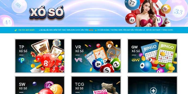 Những hình thức đặt cược xổ số Bet88